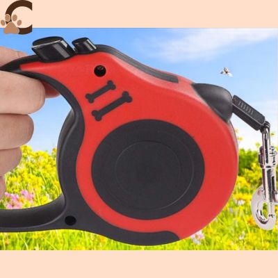 Laisse pour chien enrouleur - Rouge|EasyLeash™ - ChienCroyable