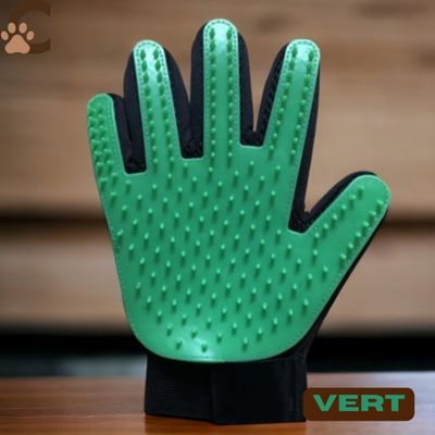 Gant brosse chien - EasyGlove™ - ChienCroyable