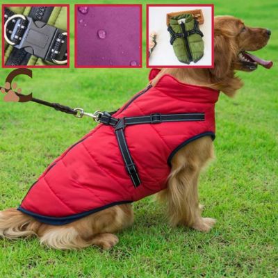 Manteau pour chien avec harnais intégré - AllinOne - Coat™ - ChienCroyable