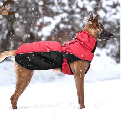 Manteau pour chien - Rouge|CaniShield™ - ChienCroyable