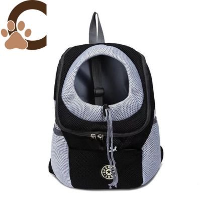 Sac à dos pour chien noir - BackpackDog™ - ChienCroyable